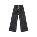 Midnight Nylon Cargo Pant