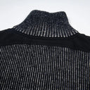 Ribbed Zipper Sweater