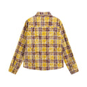 Plaid Pocket Jacket