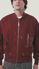 Oxblood Scars Jacket