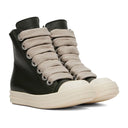 Wide Laced High-Top Sneakers