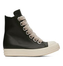 Wide Laced High-Top Sneakers