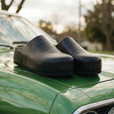 Block Leather Clog