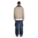 Taupe Shearling Jacket