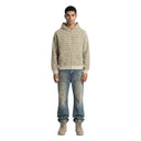 Trace Stripe Zip Hoodie