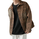 Sunburst Leopard Denim Jacket