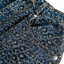 Vintage Leopard Wide Leg Jeans